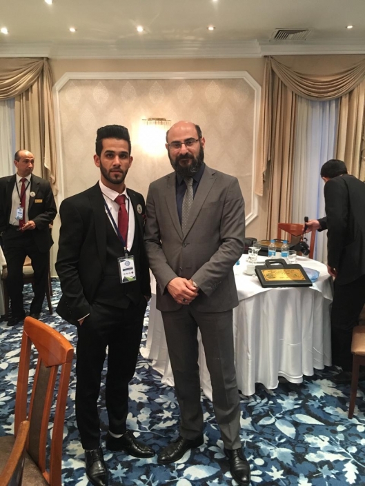 Al-suhairi Muharib with Mr Baqer