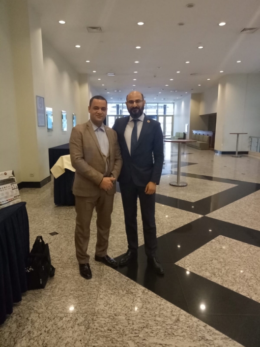 Al-suhairi Muharib with Mr Omar in Istanbul